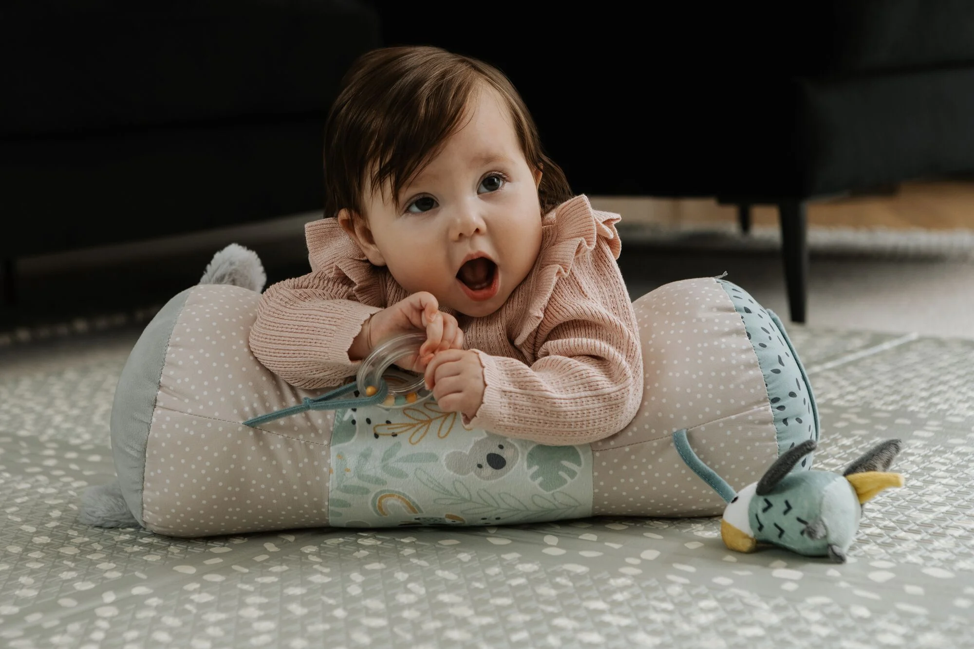 Animal Adventures Tummy Time Roller - Image 3