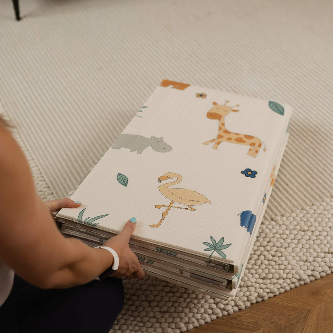 Foldable Play Mat, Safari - Image 3