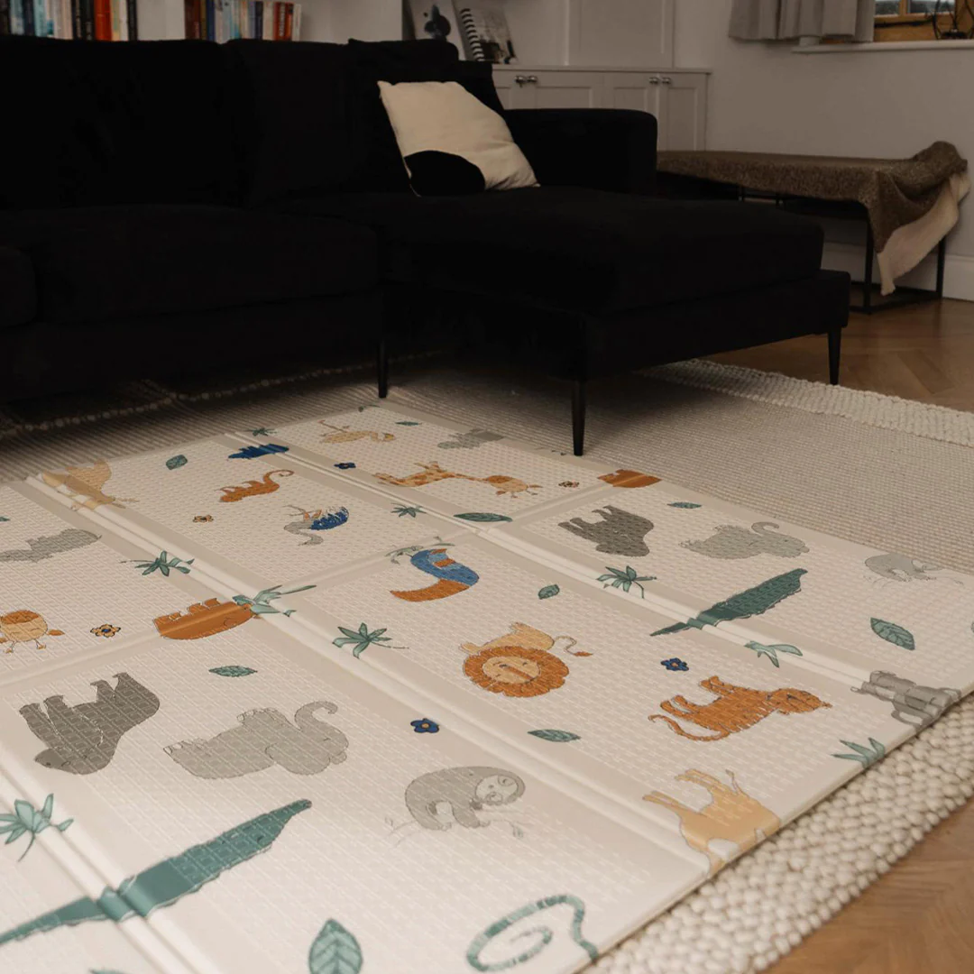 Foldable Play Mat, Safari - Image 4