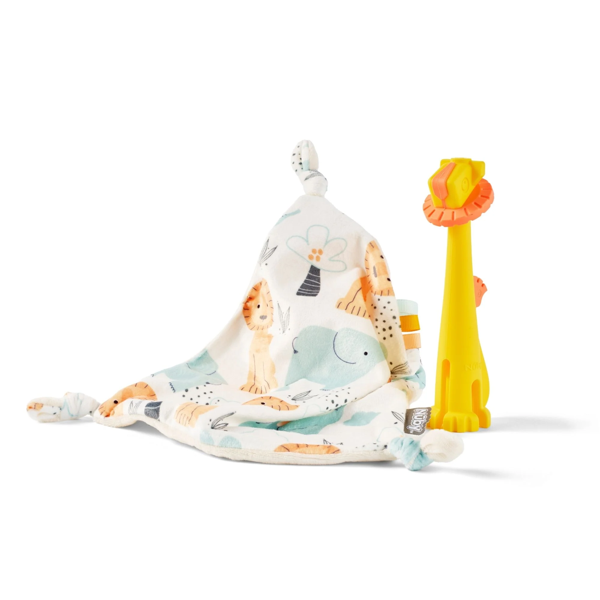 Chompy Chube Teether & Comforter Gift Set