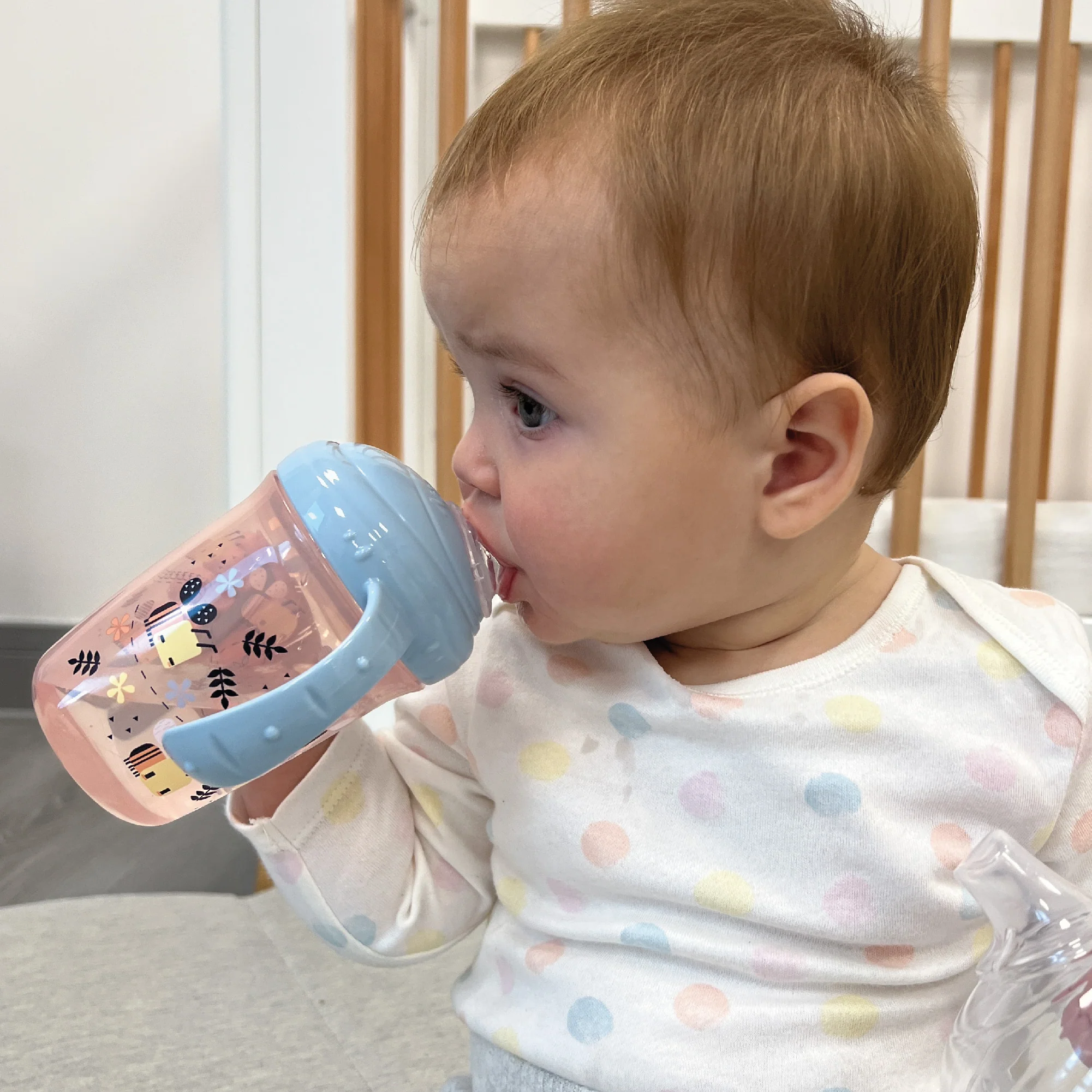 Grip N Sip Baby Cups 2 Pack Bees - Image 4