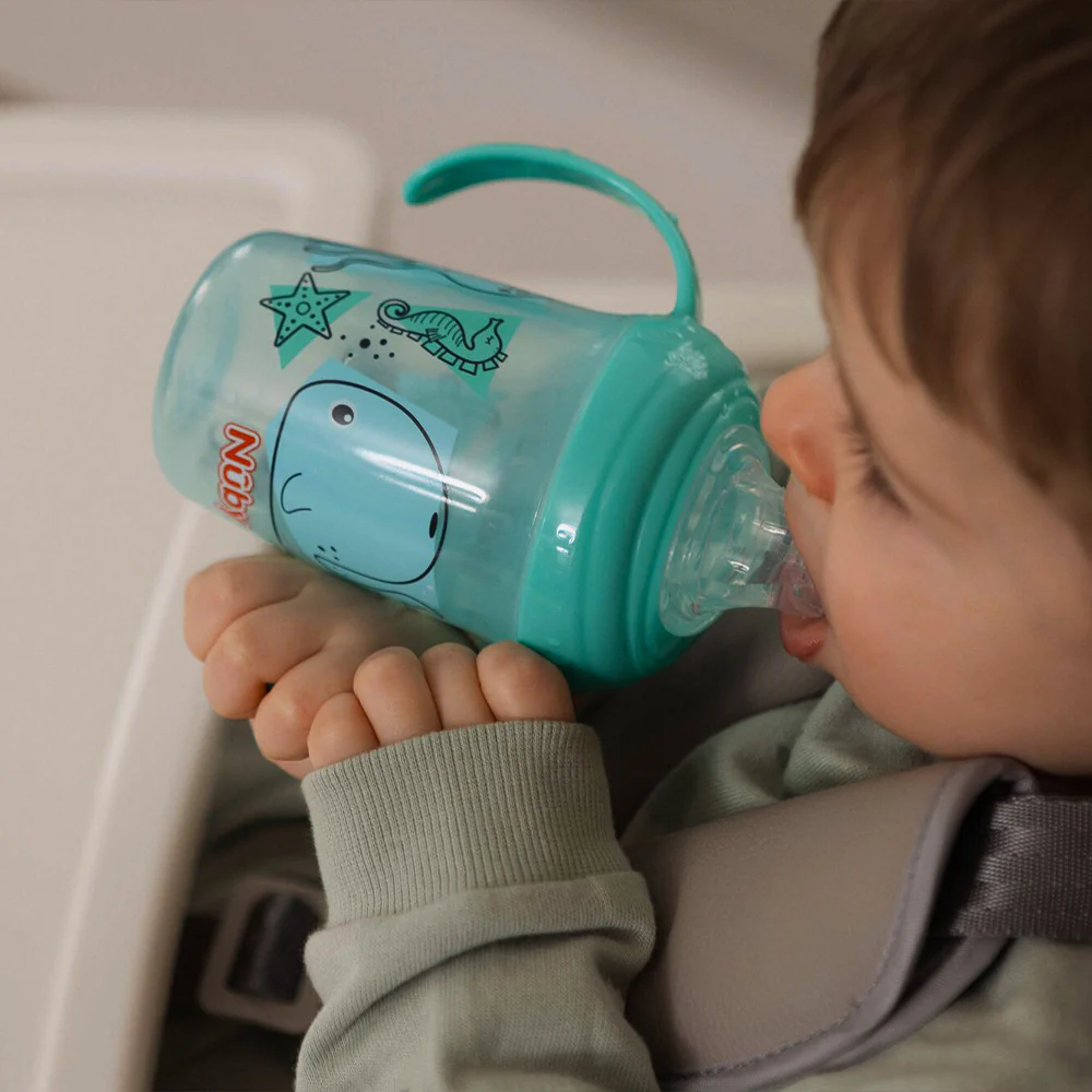 Grip n Sip Baby Cups, Whales, 4 Pack - Image 4