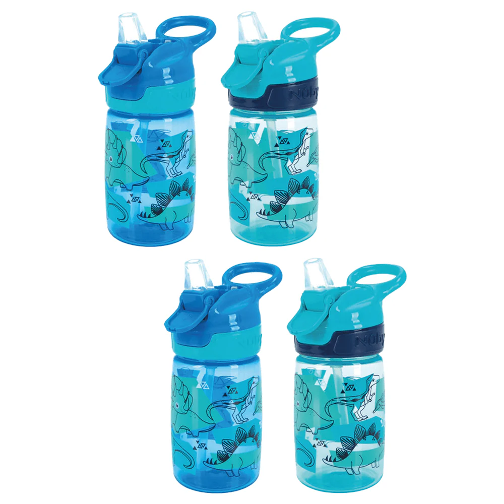 Incredible Gulp Water Bottle Dinosaurs, 4 Pack