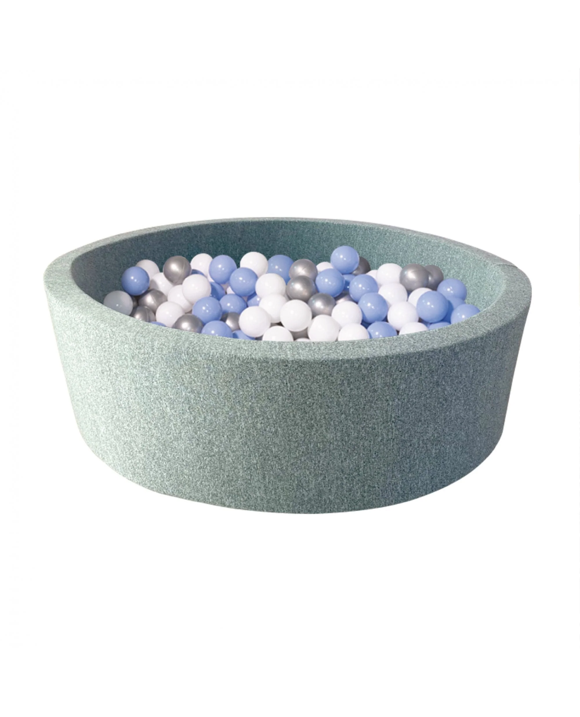 Baby Ball Pit, with 200 blue & white balls