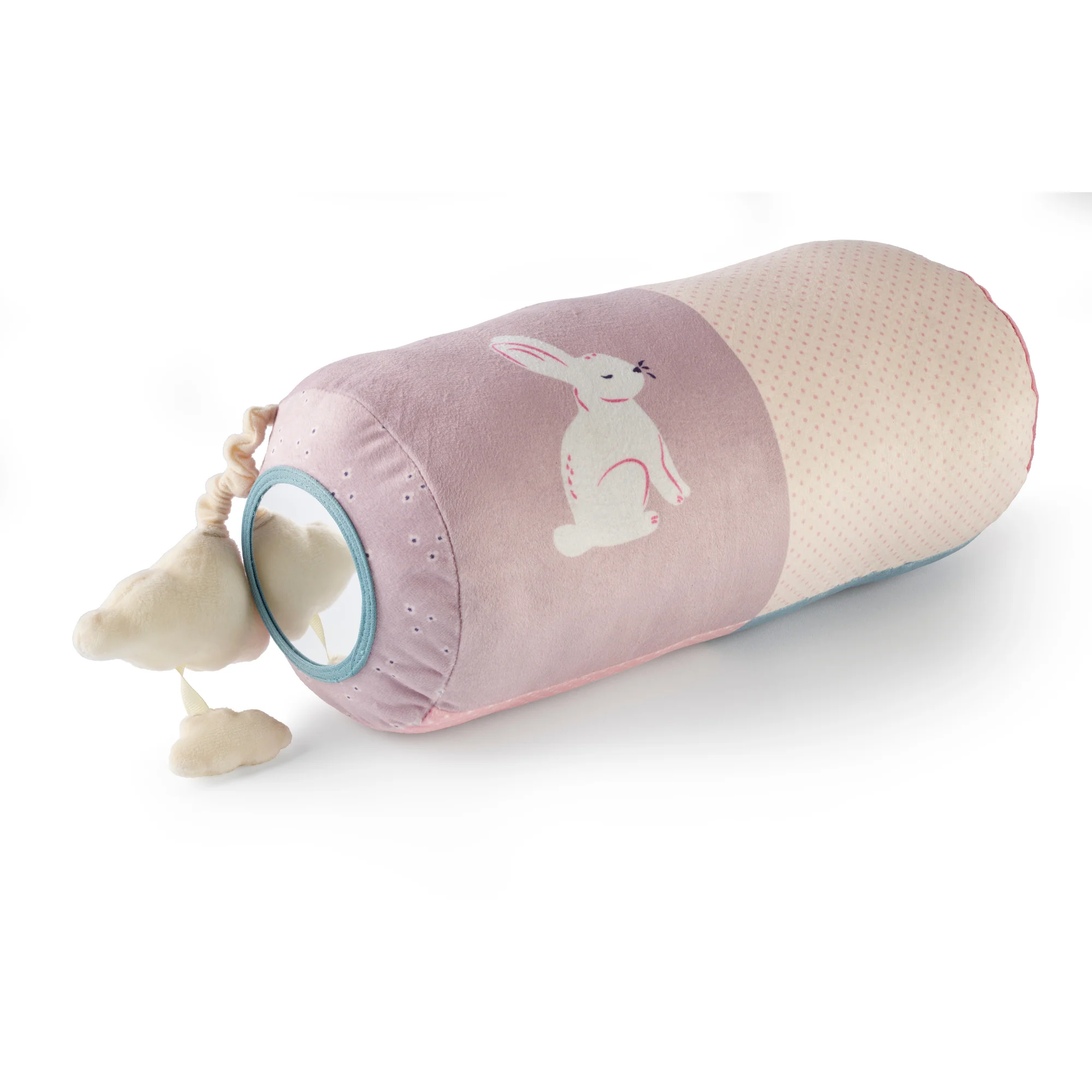 Little Hops & Raindrops Tummy Pillow - Image 2