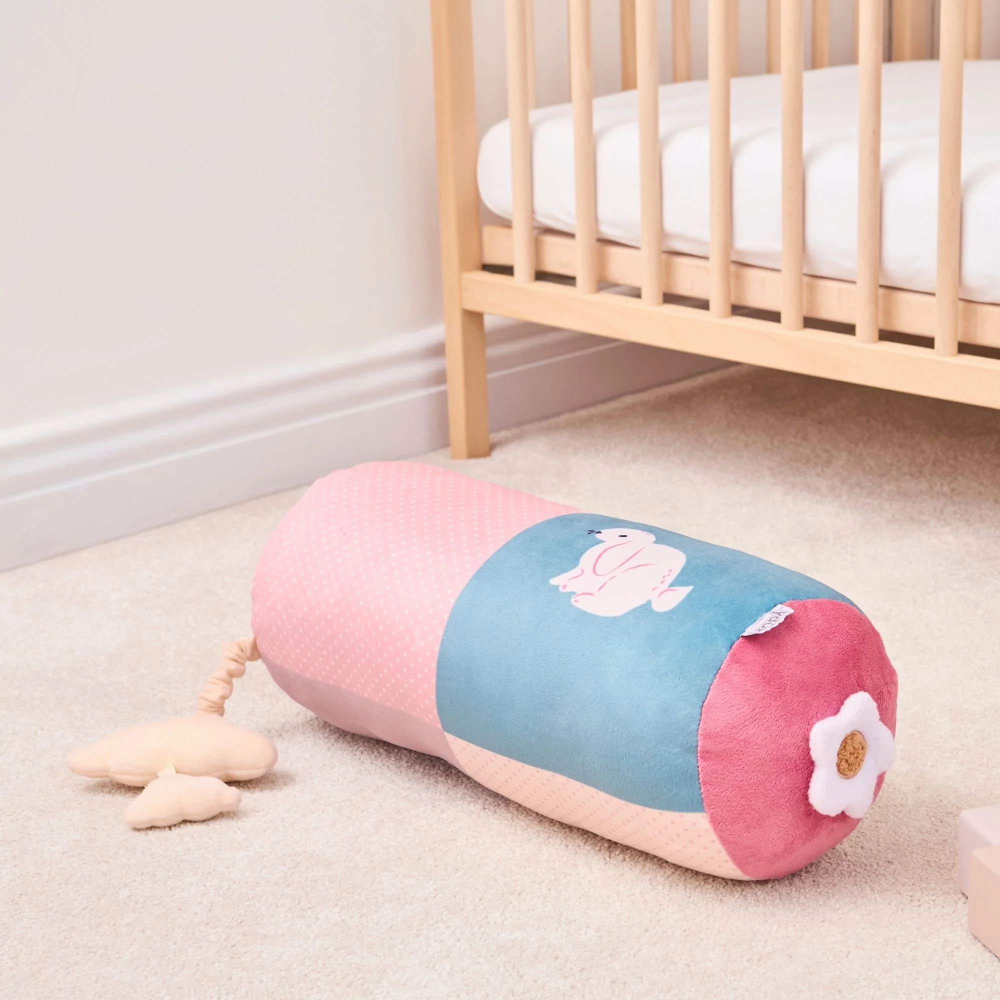 Little Hops & Raindrops Tummy Pillow - Image 5