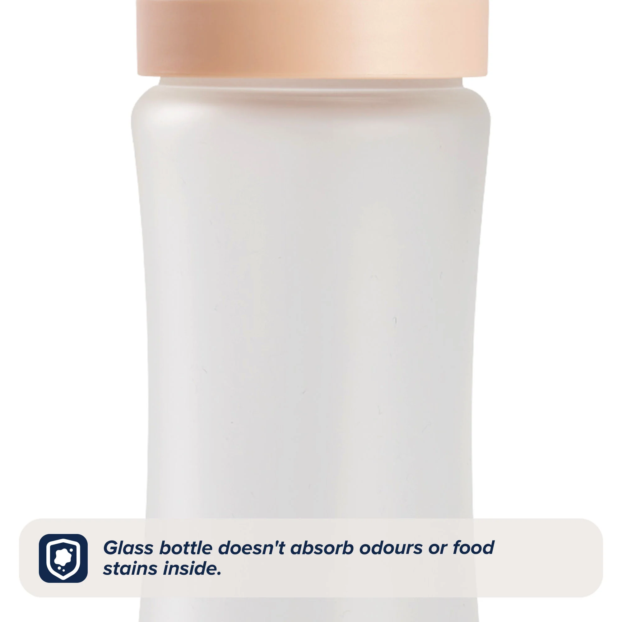 Free Sample - RapidBottle Soft Touch Glass Baby Bottle 150ml / 5oz - Image 6
